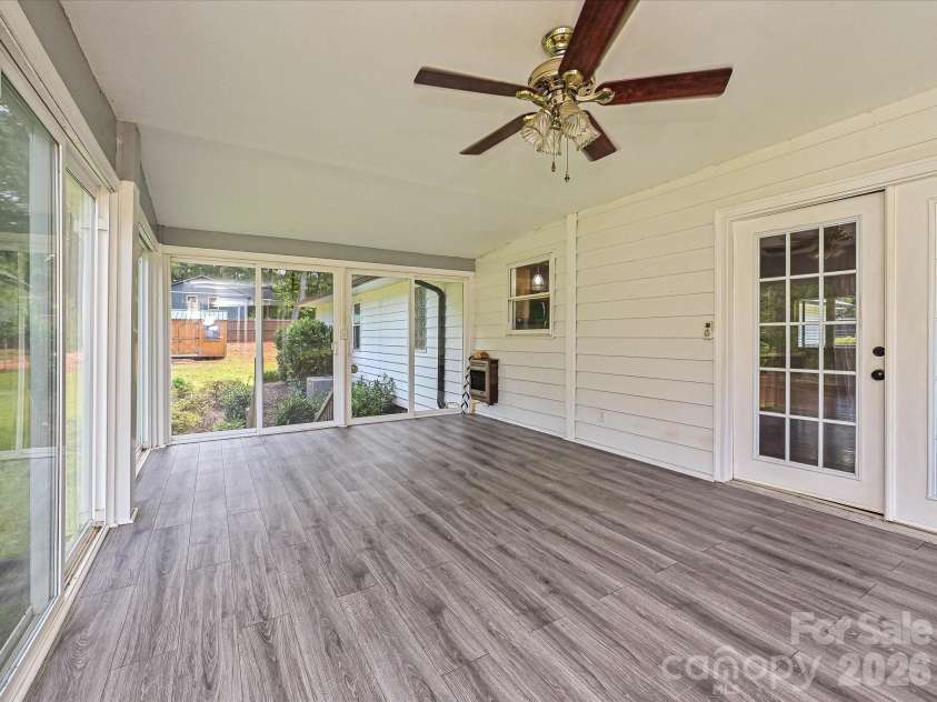 511 Manchester Road, Mount Gilead, NC 27306.  MLS# CAR4406596, YatesRealty ID 45001. Heated & Cooled Oversized Sunroom!