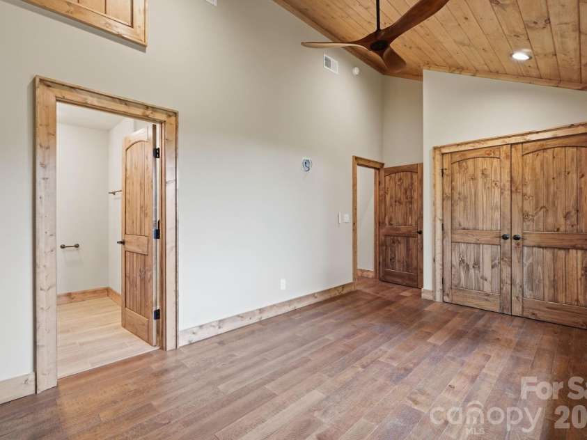 761 Foxfire Drive, Banner Elk, NC 28604.  MLS# CAR4415541, YatesRealty ID 45002. Guest Bedroom on second floor.