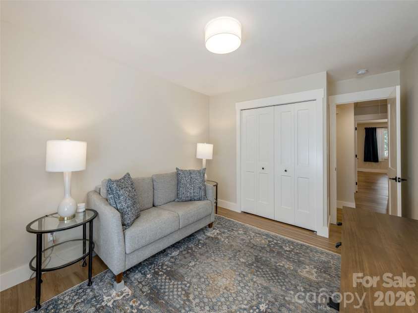 433 Crowfields Drive, Asheville, NC 28803.  MLS# CAR4414643, YatesRealty ID 45020. 2nd Guest Bedroom Used as Study/Office
