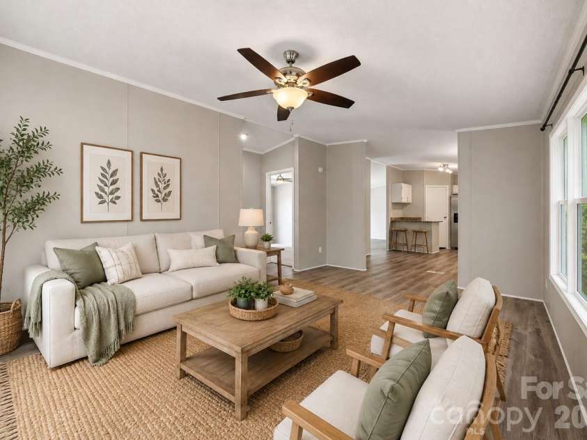 128 Craver Lane, Troutman, NC 28166.  MLS# CAR4412326, YatesRealty ID 45041. Virtually Staged