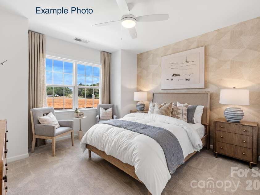 121 Dane Place, Mooresville, NC 28115.  MLS# CAR4392030, YatesRealty ID 45053. Example Photo - Bedroom 2