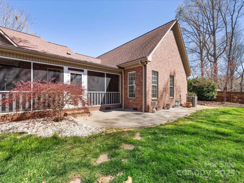 153 Stafford Estates Drive, Salisbury, NC 28146.  MLS# CAR4240381, YatesRealty ID 4506. Back of home