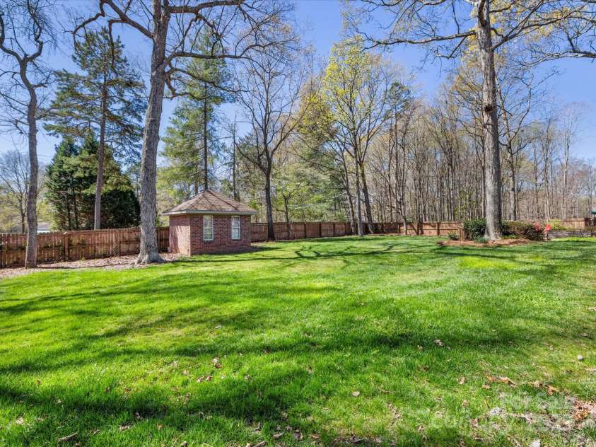 153 Stafford Estates Drive, Salisbury, NC 28146.  MLS# CAR4240381, YatesRealty ID 4506. Backyard