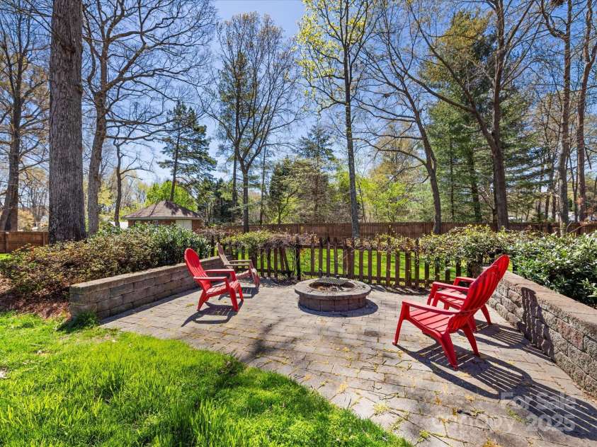 153 Stafford Estates Drive, Salisbury, NC 28146.  MLS# CAR4240381, YatesRealty ID 4506. Fire pit