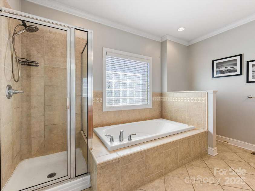 153 Stafford Estates Drive, Salisbury, NC 28146.  MLS# CAR4240381, YatesRealty ID 4506. Primary bathroom