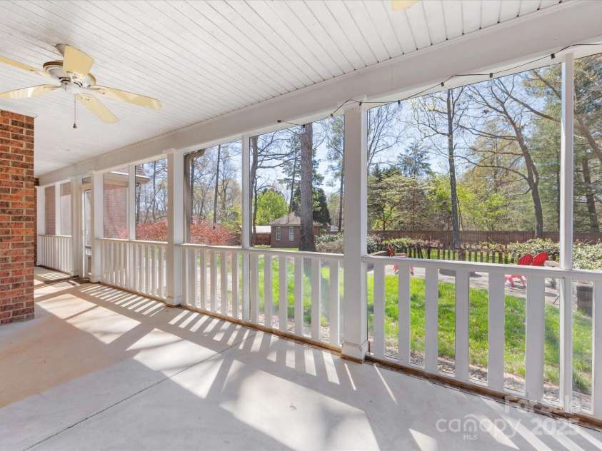 153 Stafford Estates Drive, Salisbury, NC 28146.  MLS# CAR4240381, YatesRealty ID 4506. Screened porch