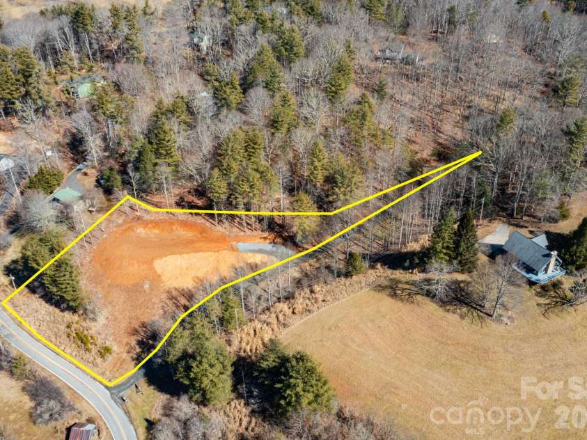 TBD Kelly Hunter Road, Marshall, NC 28753.  MLS# CAR4345311, YatesRealty ID 4506. Lot lines are approximate. 