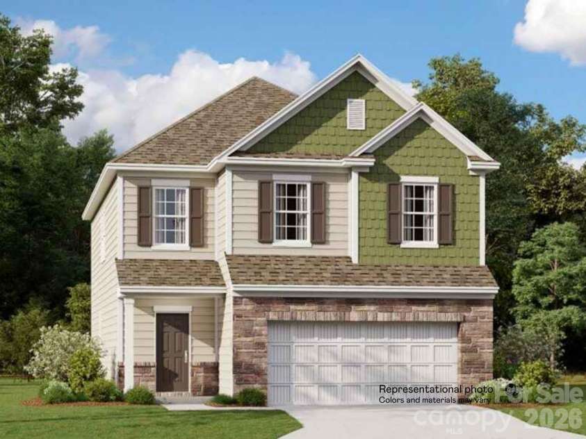 1331 Coopers Court, Belmont, NC 28012.  MLS# CAR4413150, YatesRealty ID 45060. Elevation C Representative