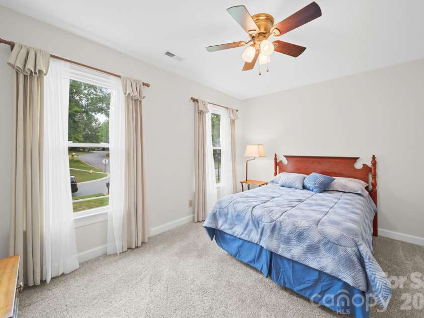 2527 Heathershire Lane, Matthews, NC 28105.  MLS# CAR4410552, YatesRealty ID 45077. Guest Bedroom #2