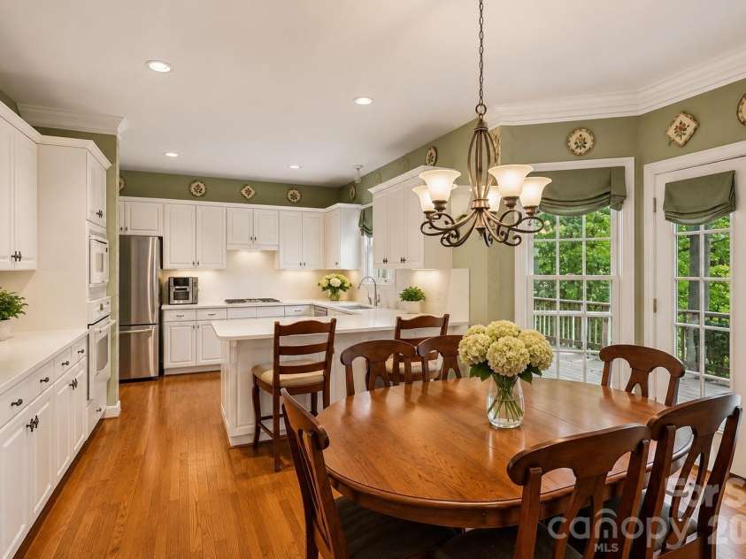 8808 Blooming Arbor Street, Huntersville, NC 28078.  MLS# CAR4423679, YatesRealty ID 45088. Main Kitchen virtually staged