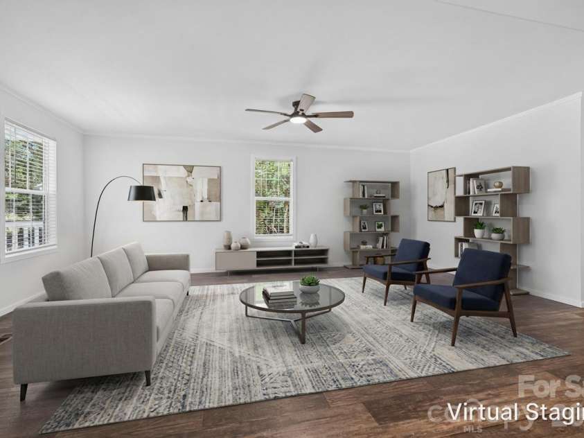 1303 Elrado Street, Burlington, NC 27217.  MLS# CAR4413497, YatesRealty ID 45094. Virtually Staged