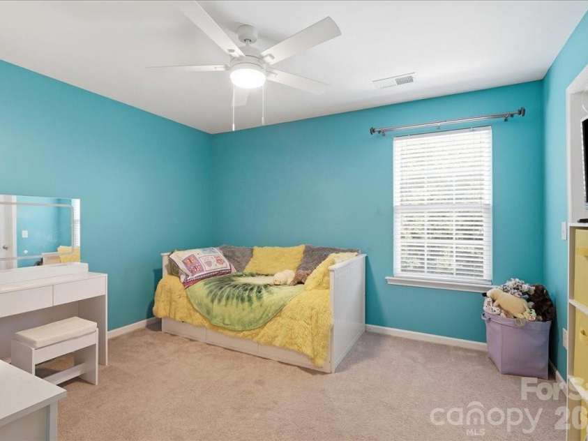 3829 Franklin Meadows Drive, Matthews, NC 28105.  MLS# CAR4412409, YatesRealty ID 45095. Bedroom 3