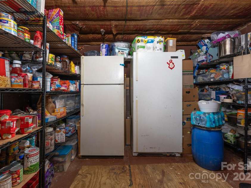 1145 Woolyshot Branch Road, Hot Springs, NC 28743.  MLS# CAR4295648, YatesRealty ID 451. Walk in pantry. 