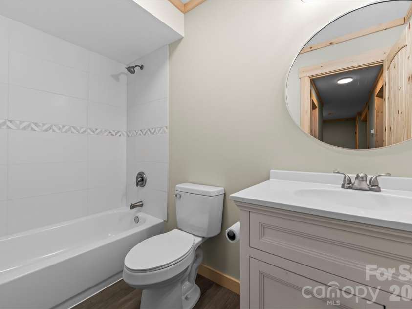 212 Brigsy Lane, Whittier, NC 28789.  MLS# CAR4391142, YatesRealty ID 451. Second bathroom off Hallway
