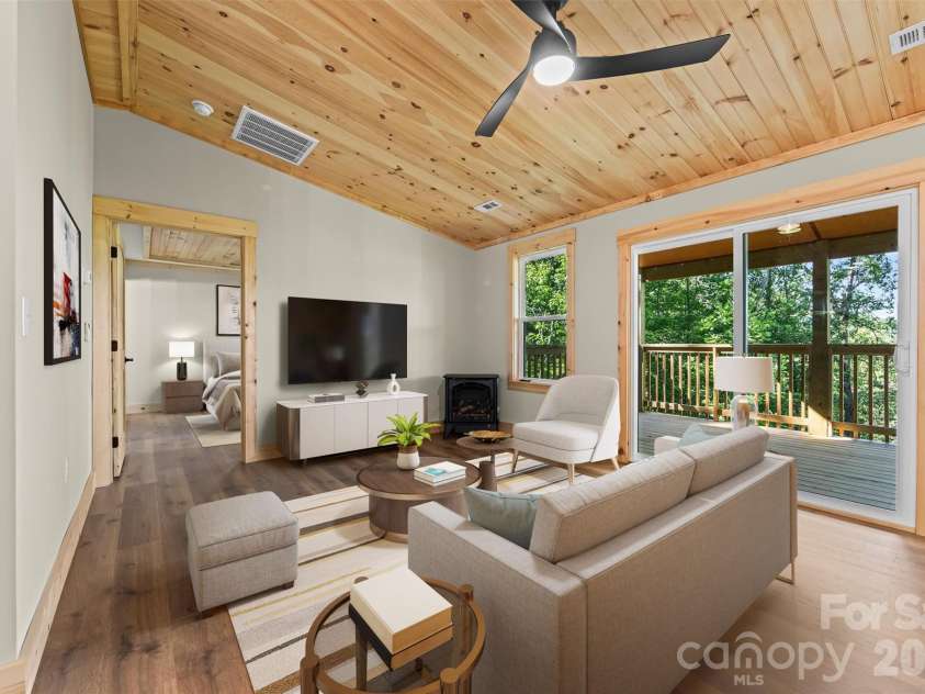 212 Brigsy Lane, Whittier, NC 28789.  MLS# CAR4391142, YatesRealty ID 451. Virtual Staging 
