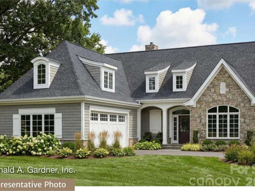 320 Downing Drive, Kings Mountain, NC 28086.  MLS# CAR4409944, YatesRealty ID 45110. Exterior Rendering - Front