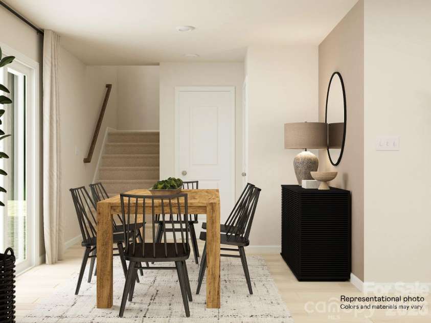 1844 Broom Maker Drive, Bessemer City, NC 28016.  MLS# CAR4415847, YatesRealty ID 45124. Dining Room