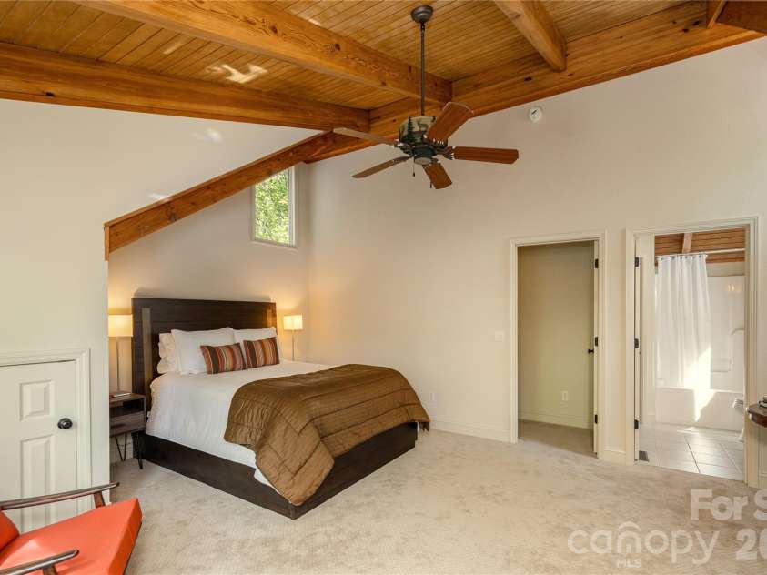 281 Bob White Loop, Waynesville, NC 28786.  MLS# CAR4414207, YatesRealty ID 45126. Upstairs Bedroom