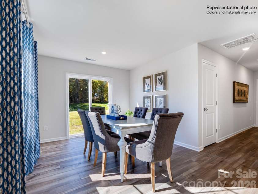 1848 Broom Maker Drive, Bessemer City, NC 28016.  MLS# CAR4415859, YatesRealty ID 45127. Dinning Area