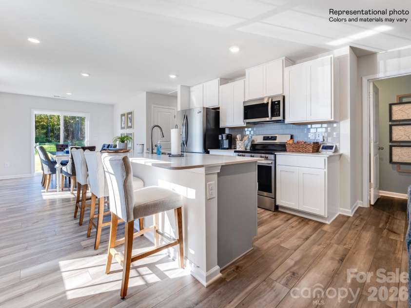 1848 Broom Maker Drive, Bessemer City, NC 28016.  MLS# CAR4415859, YatesRealty ID 45127. Kitchen