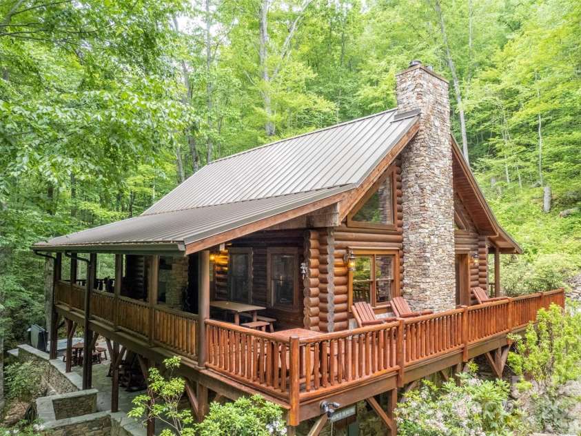 543 Bear Track Drive, Tuckasegee, NC 28783.  MLS# CAR4211255, YatesRealty ID 4514. 