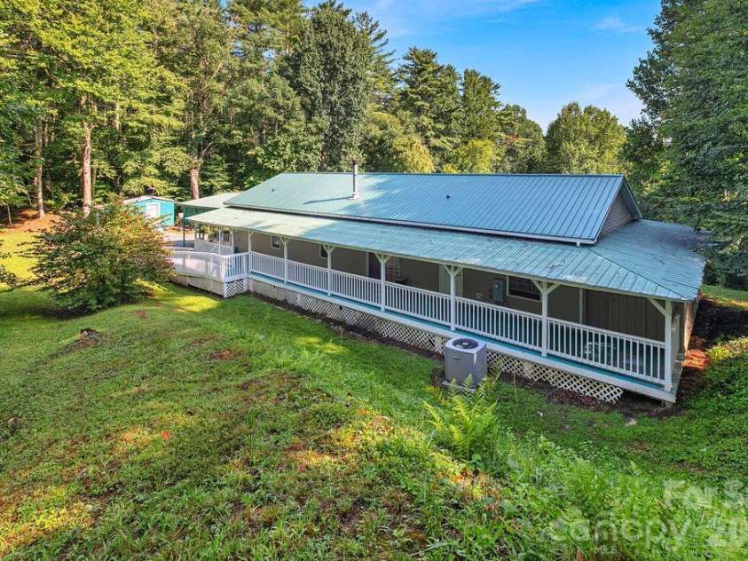 98 New Sorrells Estate, Brevard, NC 28712.  MLS# CAR4414087, YatesRealty ID 45142. Back-Yard