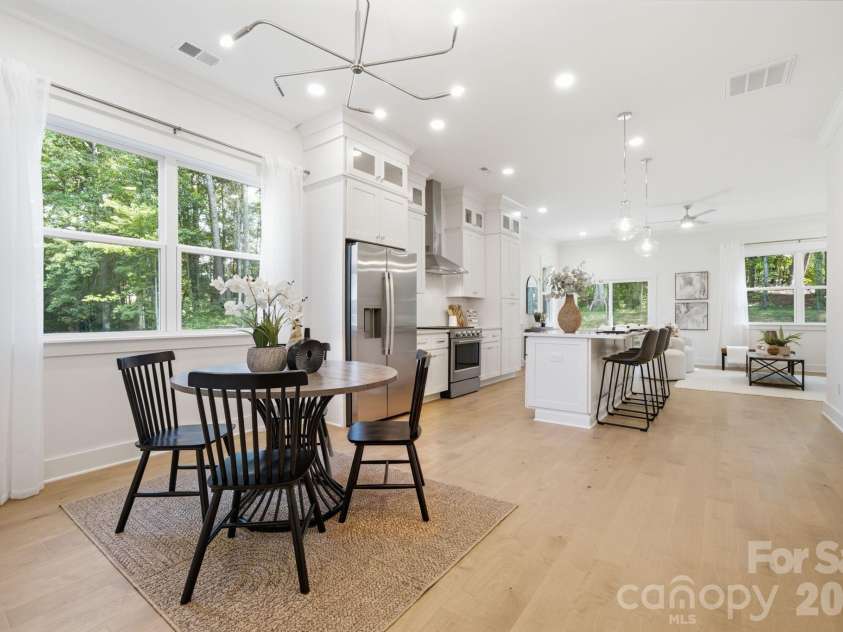612 Camelot Drive, Salisbury, NC 28144.  MLS# CAR4411574, YatesRealty ID 45149. Open yet dedicated dining area