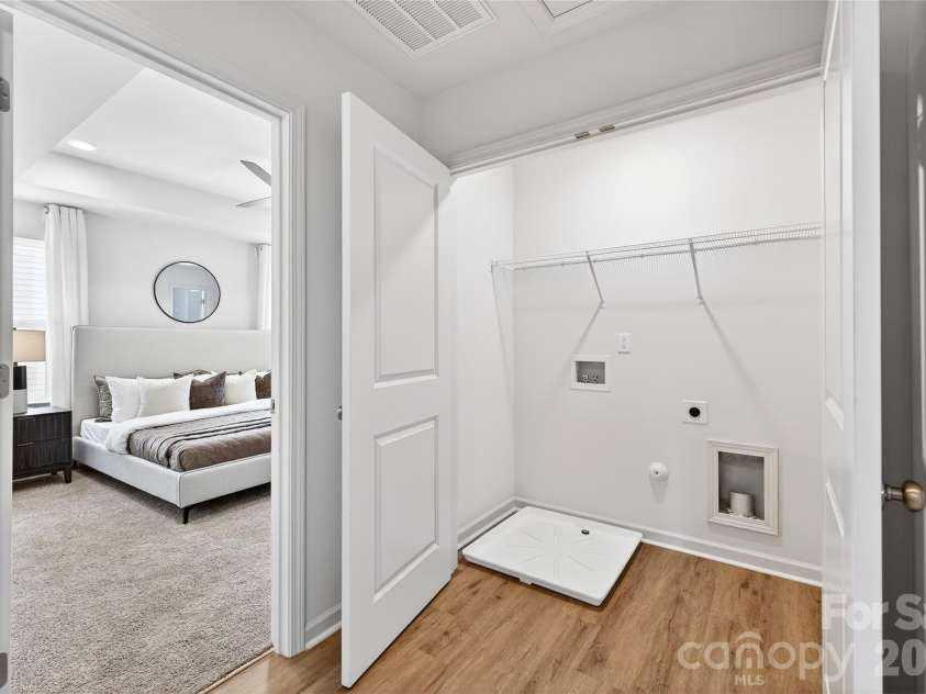 2719 Willow Street, Charlotte, NC 28208.  MLS# CAR4321013, YatesRealty ID 4515. Laundry Upstairs