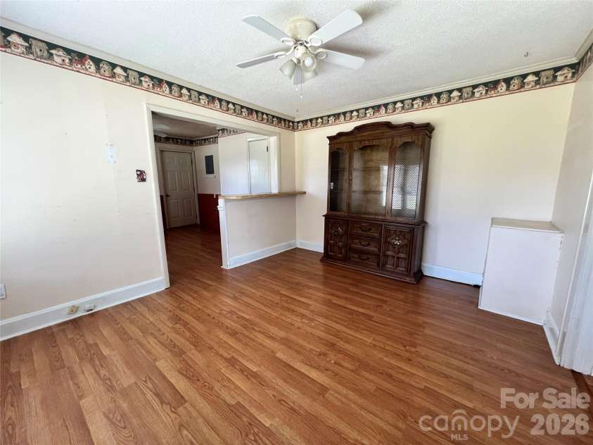 443 Smith Street, Albemarle, NC 28001.  MLS# CAR4415465, YatesRealty ID 45153. Dining Room