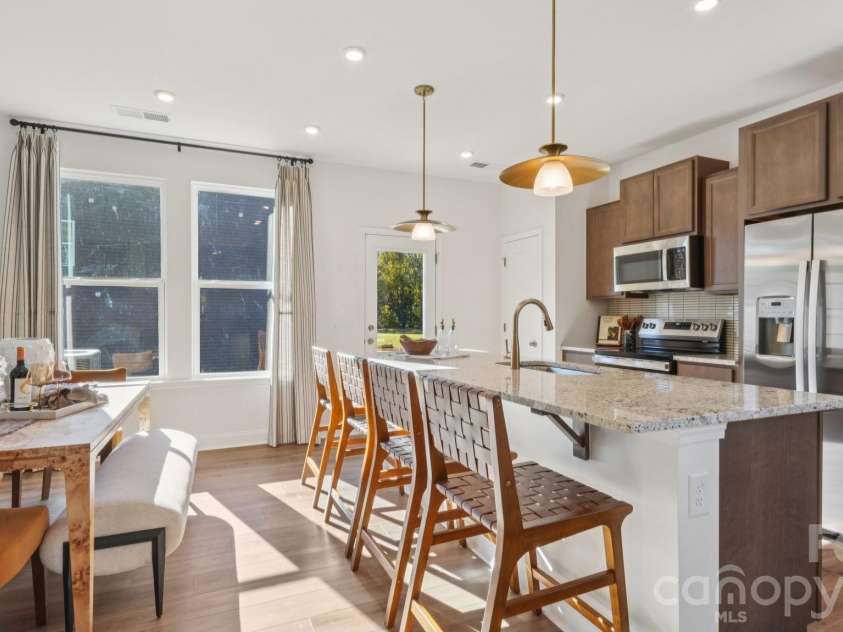 7603 Ethora Way, Charlotte, NC 28216.  MLS# CAR4415823, YatesRealty ID 45191. Kitchen-Representation picture-not actual home