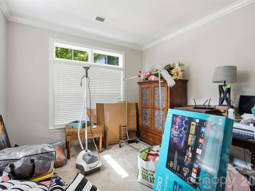 17004 Courtside Landing Drive, Cornelius, NC 28031.  MLS# CAR4415612, YatesRealty ID 45195. Main Level - Actual Study