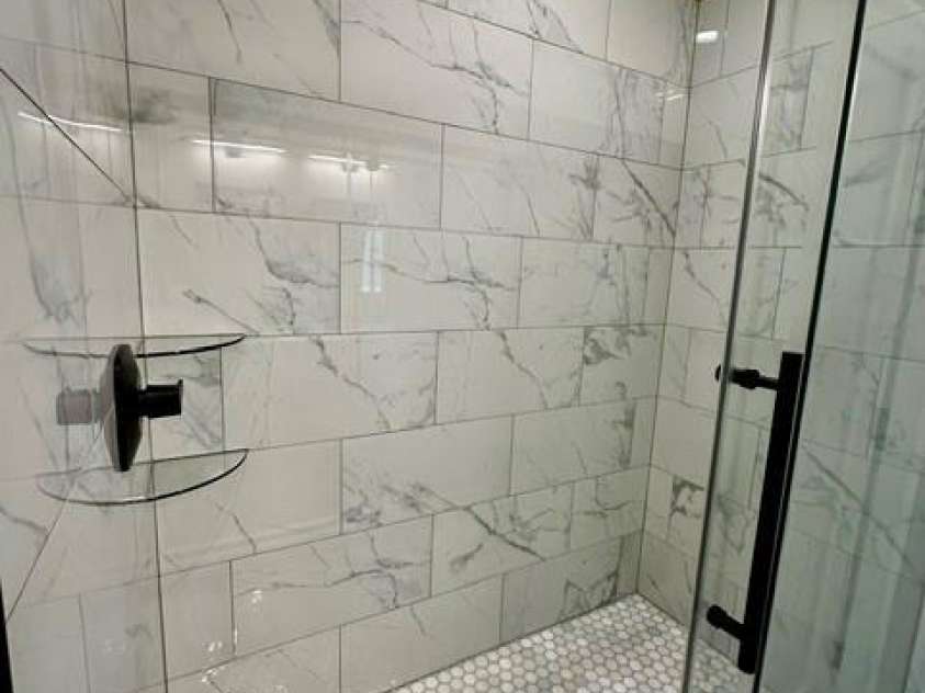 310 Ninth Street, Black Mountain, NC 28711.  MLS# CAR4415885, YatesRealty ID 45197. Primary Bath