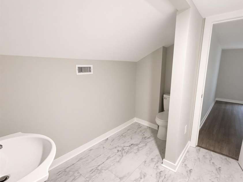 2709 Main Avenue, Newton, NC 28658.  MLS# CAR4415112, YatesRealty ID 45198. Half bathroom upstairs