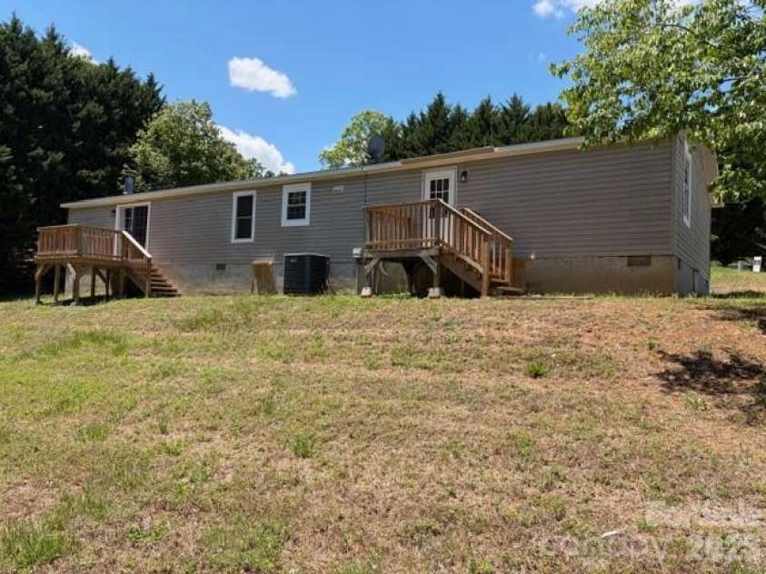 2659 Deertrack Drive, Connelly Springs, NC 28612.  MLS# CAR4379328, YatesRealty ID 452. REAR VIEW