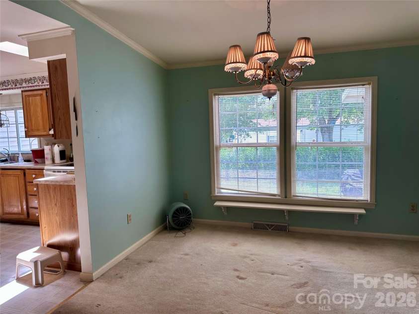 308 Riverwind Drive, Hendersonville, NC 28739.  MLS# CAR4349509, YatesRealty ID 4520. Dining Room