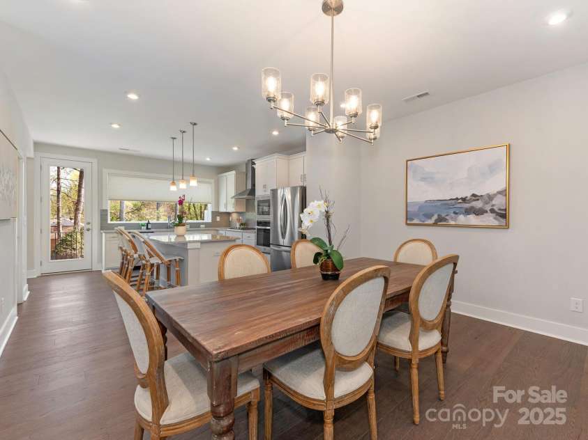 4141 Polluck Way, Charlotte, NC 28209.  MLS# CAR4242673, YatesRealty ID 4520. Dining Area