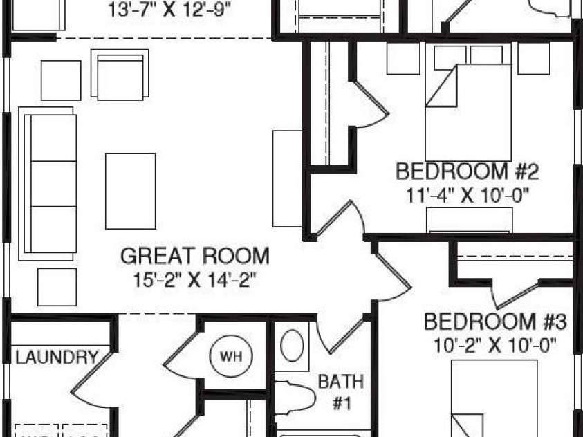 1843 Millstream Drive, China Grove, NC 28023.  MLS# CAR4415921, YatesRealty ID 45200. Rosewood floorplan