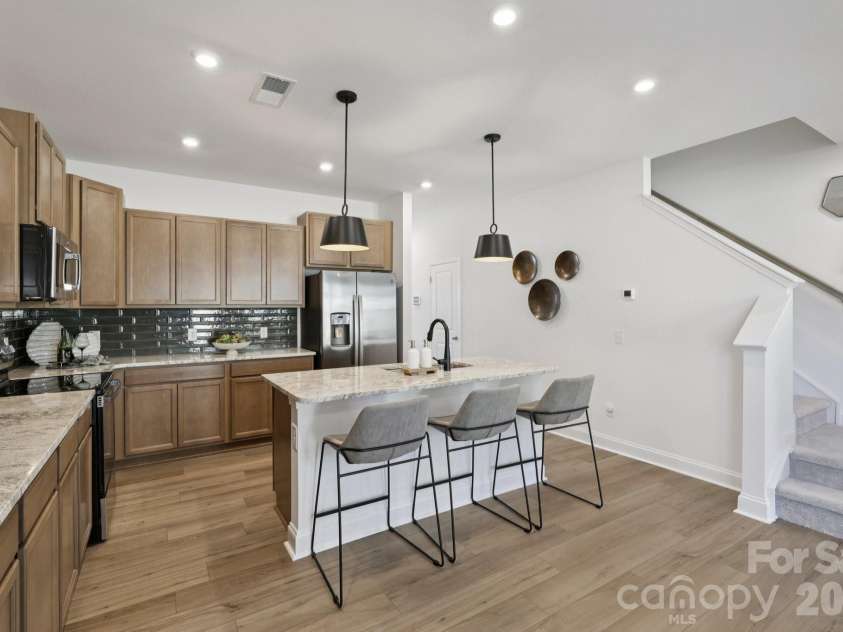 7607 Ethora Way, Charlotte, NC 28216.  MLS# CAR4416061, YatesRealty ID 45219. Kitchen-Representation picture-not actual home