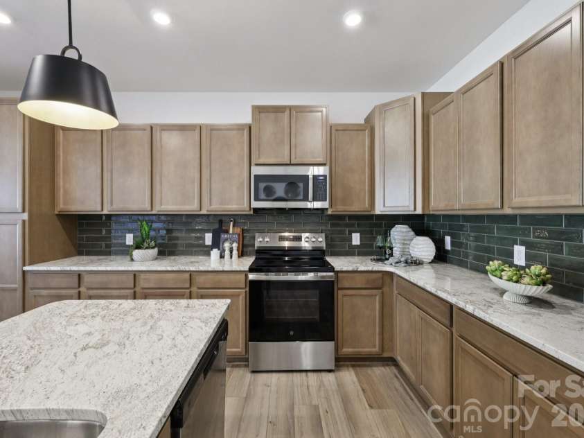 7607 Ethora Way, Charlotte, NC 28216.  MLS# CAR4416061, YatesRealty ID 45219. Kitchen-Representation picture-not actual home