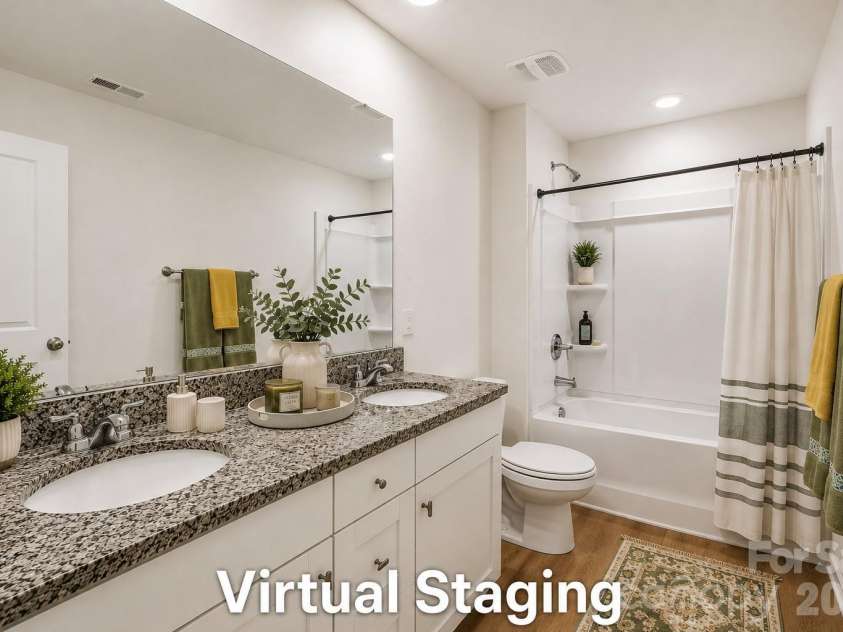 517 Front Street, Statesville, NC 28677.  MLS# CAR4415663, YatesRealty ID 45221. Bath 2 (Virtual Staging)