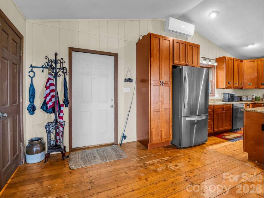 179 Sarvis Lane, Mars Hill, NC 28754.  MLS# CAR4415228, YatesRealty ID 45246. Front door