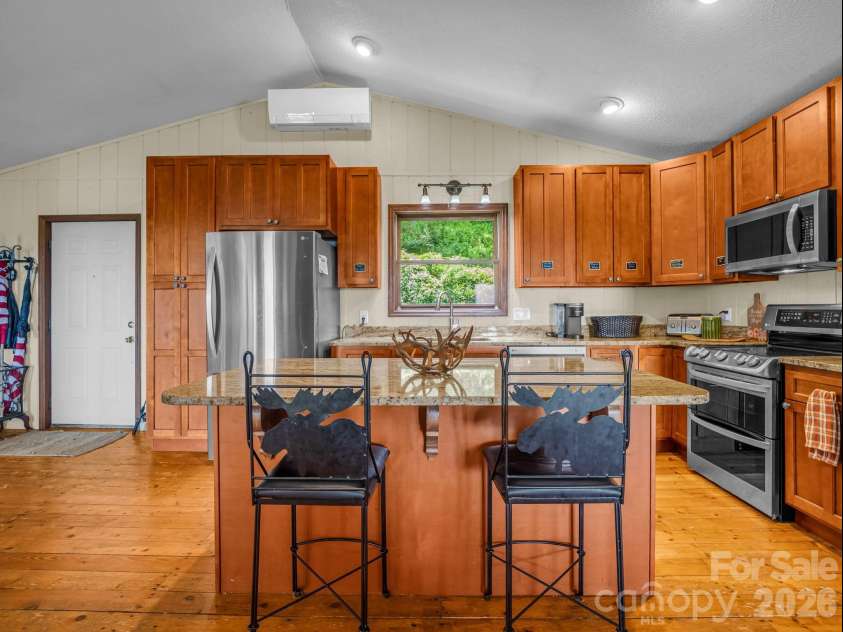 179 Sarvis Lane, Mars Hill, NC 28754.  MLS# CAR4415228, YatesRealty ID 45246. View of kitchen