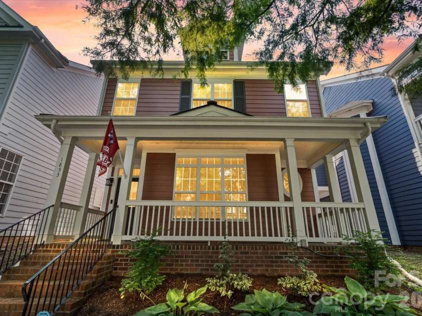 1853 Lela Avenue, Charlotte, NC 28208.  MLS# CAR4414385, YatesRealty ID 45248. 