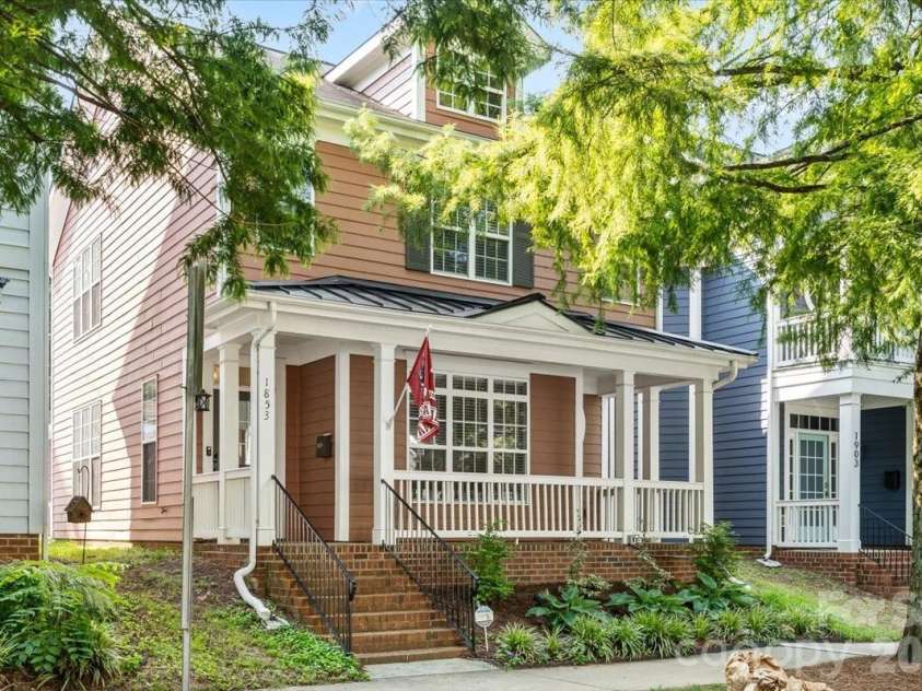 1853 Lela Avenue, Charlotte, NC 28208.  MLS# CAR4414385, YatesRealty ID 45248. 