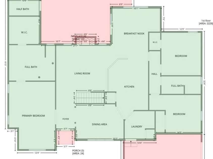 1001 Heritage Acres Drive, Weddington, NC 28104.  MLS# CAR4414833, YatesRealty ID 45250. Main Level