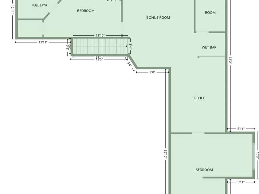 1001 Heritage Acres Drive, Weddington, NC 28104.  MLS# CAR4414833, YatesRealty ID 45250. Upper Level