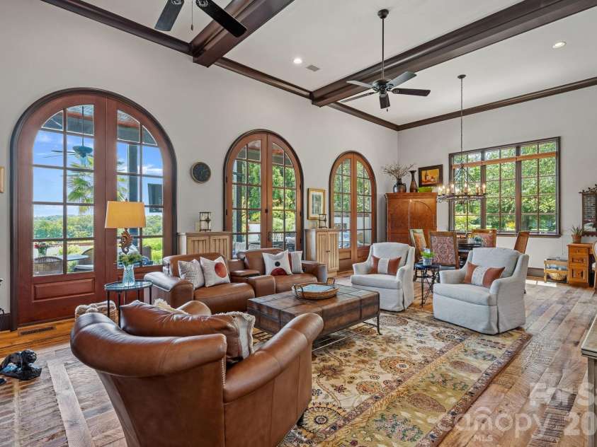 1807 Charden Road, Davidson, NC 28036.  MLS# CAR4410919, YatesRealty ID 45262. Custom crafted 8-foot and 10-foot doors.