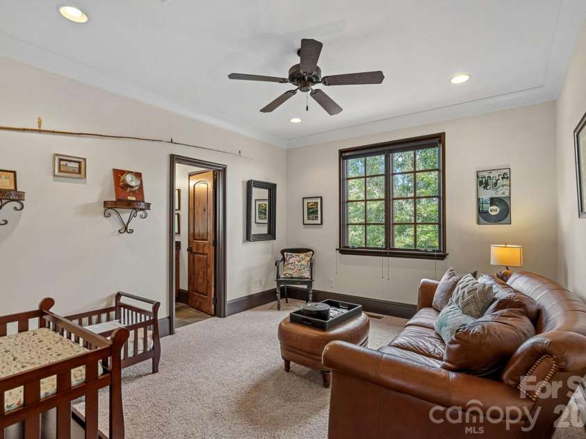 1807 Charden Road, Davidson, NC 28036.  MLS# CAR4410919, YatesRealty ID 45262. Upper level bedroom.