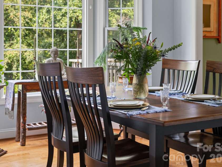 210 Clear Vista Circle, Asheville, NC 28805.  MLS# CAR4411634, YatesRealty ID 45263. Dining Room