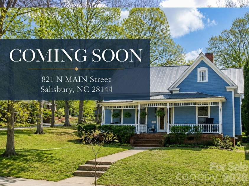 821 MAIN Street, Salisbury, NC 28144.  MLS# CAR4407765, YatesRealty ID 45267. 
